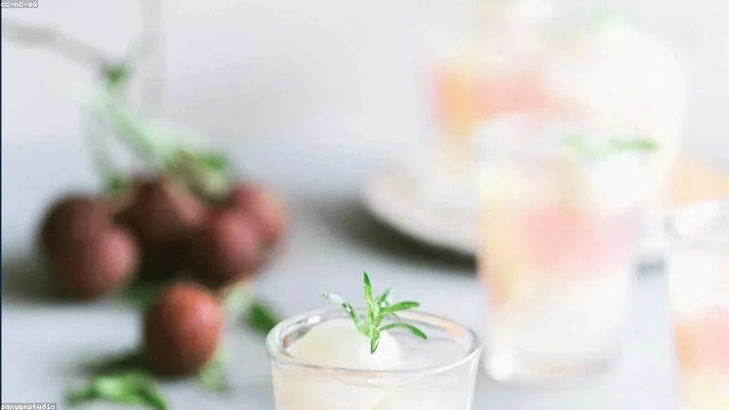 Food styling props on rustic background